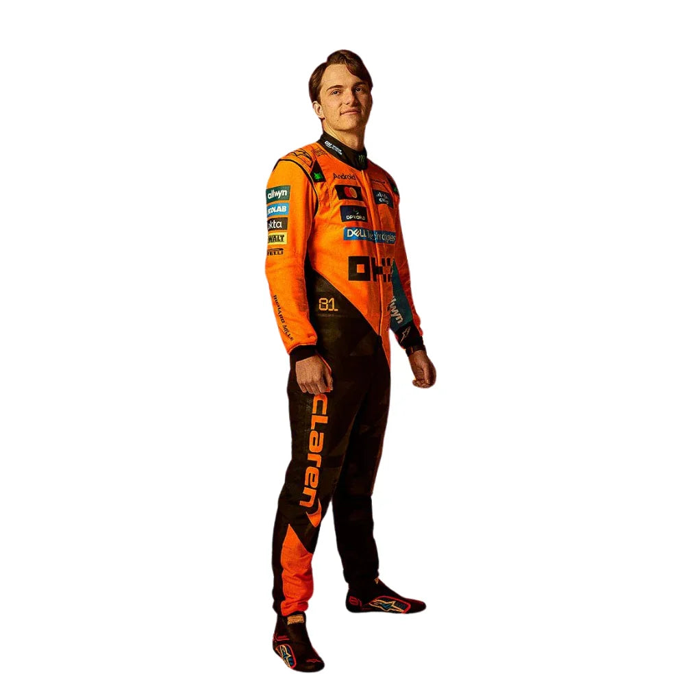 Oscar Piastri Mclaren 2025 F1 Replica Race Suit
