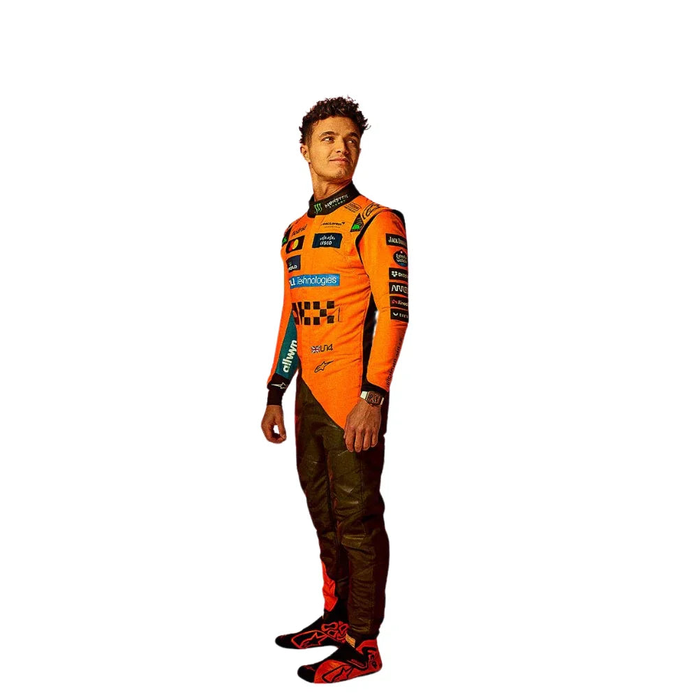 Lando Norris Mclaren 2025 F1 Racing suit