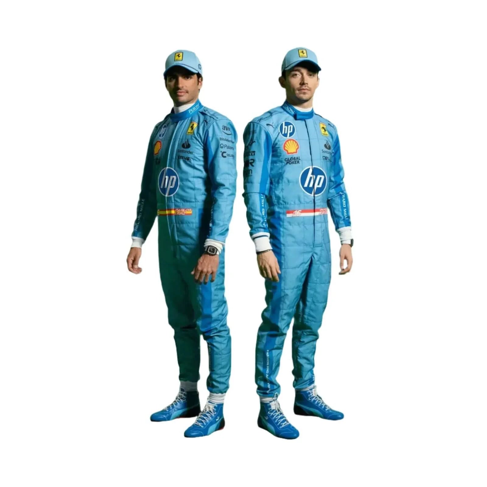 2024 Scuderia Ferrari Charles Leclerc Race Suit | HP Miami Grand Prix