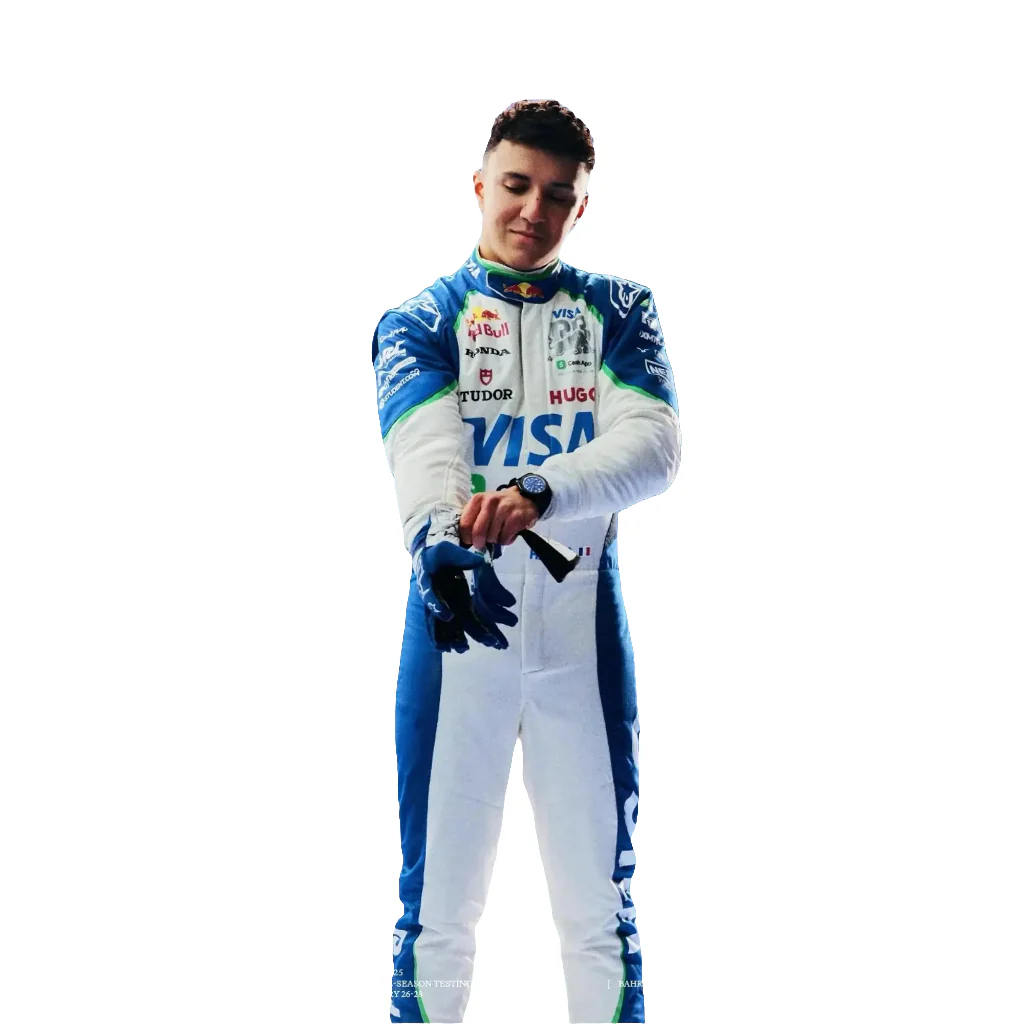 New Isack Hadjar Visa Cash App RB Formula One Team 2025 Racing Suit